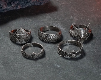 EXCLUSIVE Elden Ring Nightreign Ring, Elden Ring Character Inspired Handmade Jewelry, Custom 950 Silver Ring, Elden Ring Gift for Fans
