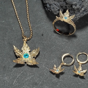 Mother’s Day Gift | Land Before Time Jewelry - Tree Star Necklace, Ring, Earrings, Littlefoot Inspired - Handmade Jewelry Gift for Mom, Her