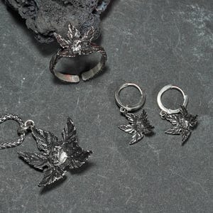 Land Before Time Tree Star Necklace Ring Earrings - Littlefoot Inspired Jewelry - Handmade Gift for Mom,Jewelry Mother’s Day Gift Idea