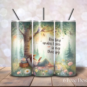 Bookish Tumbler Wrap Design, Book Tumbler Wrap, Books Lover Tumbler, 20 oz Tumbler Sublimation, Commercial Use