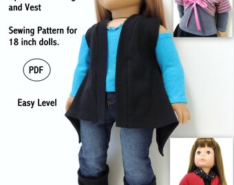 Open Front Cardigan and Vest