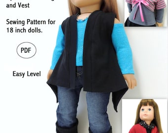 Open Front Cardigan and Vest