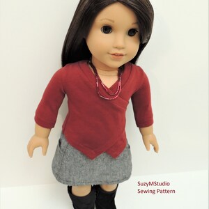 Wrap T-Shirt for 18 inch doll image 8