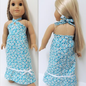 Lillian Dress and Top Pattern PDF for 18 inch dolls image 2