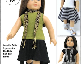 Vielseitige Röcke 4 Styles AGD - PDF Instant Download
