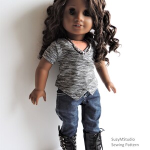 Wrap T-Shirt for 18 inch doll image 3