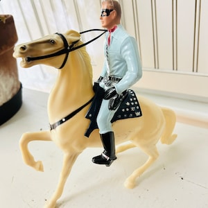 Hartland Plastics 1950er Jahre The Lone Ranger und Silver 800 Series