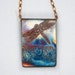 Michelle Angharad Pashley reviewed Etched copper pendant - dragonfly -  heat coloured copper pendant on brass chain