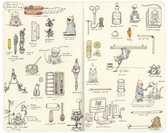 Onwijs Mattias Adolfsson Originals and Prints door MattiasAdolfssonShop GB-96