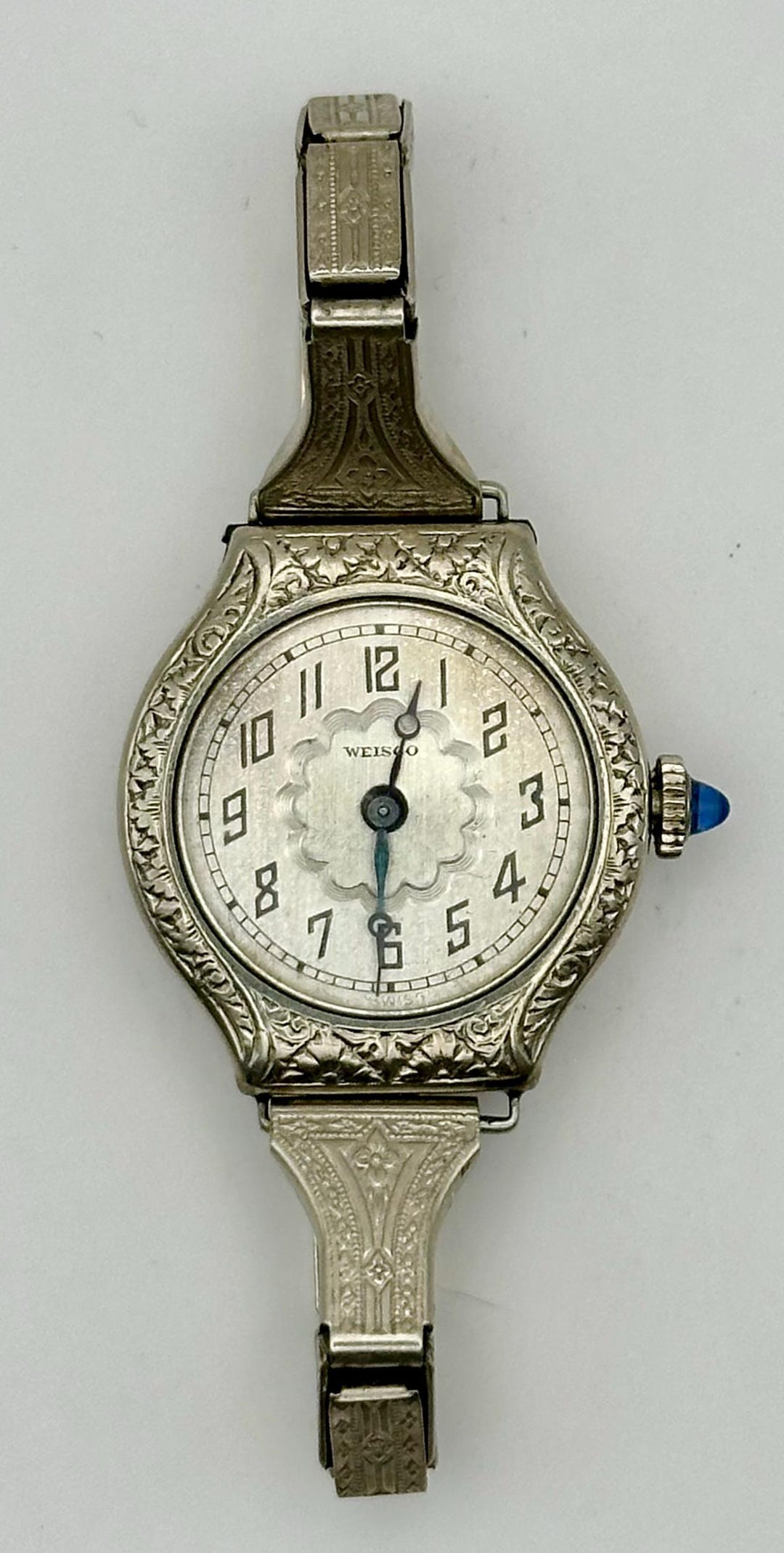 1920s Art Deco Weisco Swiss Watch, 14K Gold Filled Bracelet  display picture 3