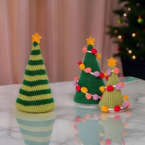 crochet Christmas Tree Patterns – Small & Large DIY Holiday Decor Tutorial