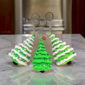 Whimsical Christmas Tree Crochet Pattern – Amigurumi Holiday Decor PDF for DIY Enthusiasts