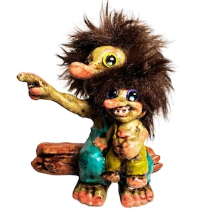 Daddii e Soon Magical Being Love Father and Son Magical Beings Collectibles - Troll Elf Goblin