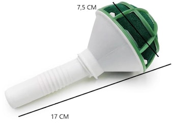 1 PCS Bouquet Holders Foam Floral Handle Bouquet Holders Floral Arrangement Foam Bouquet Handle Holder for Fresh Flowers Wedding Supplies