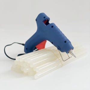 60 W hotmelt lijmpistool + 25 stuks 11 mm lijmstiften voor DYI