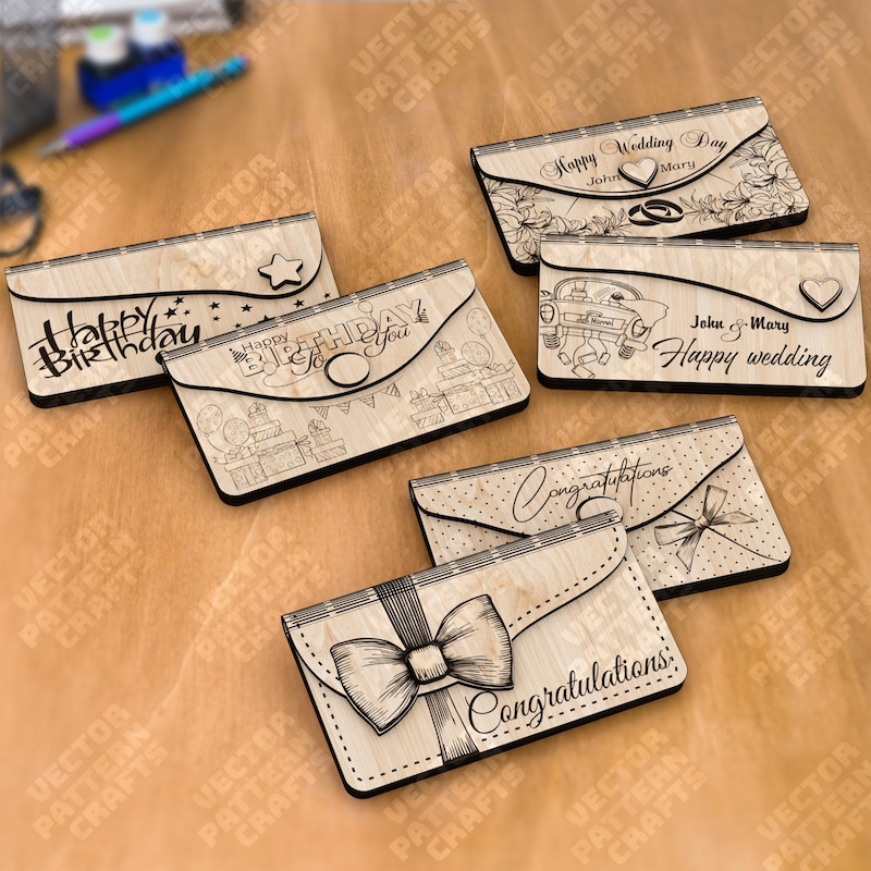 Birthday Envelope File - Etsy