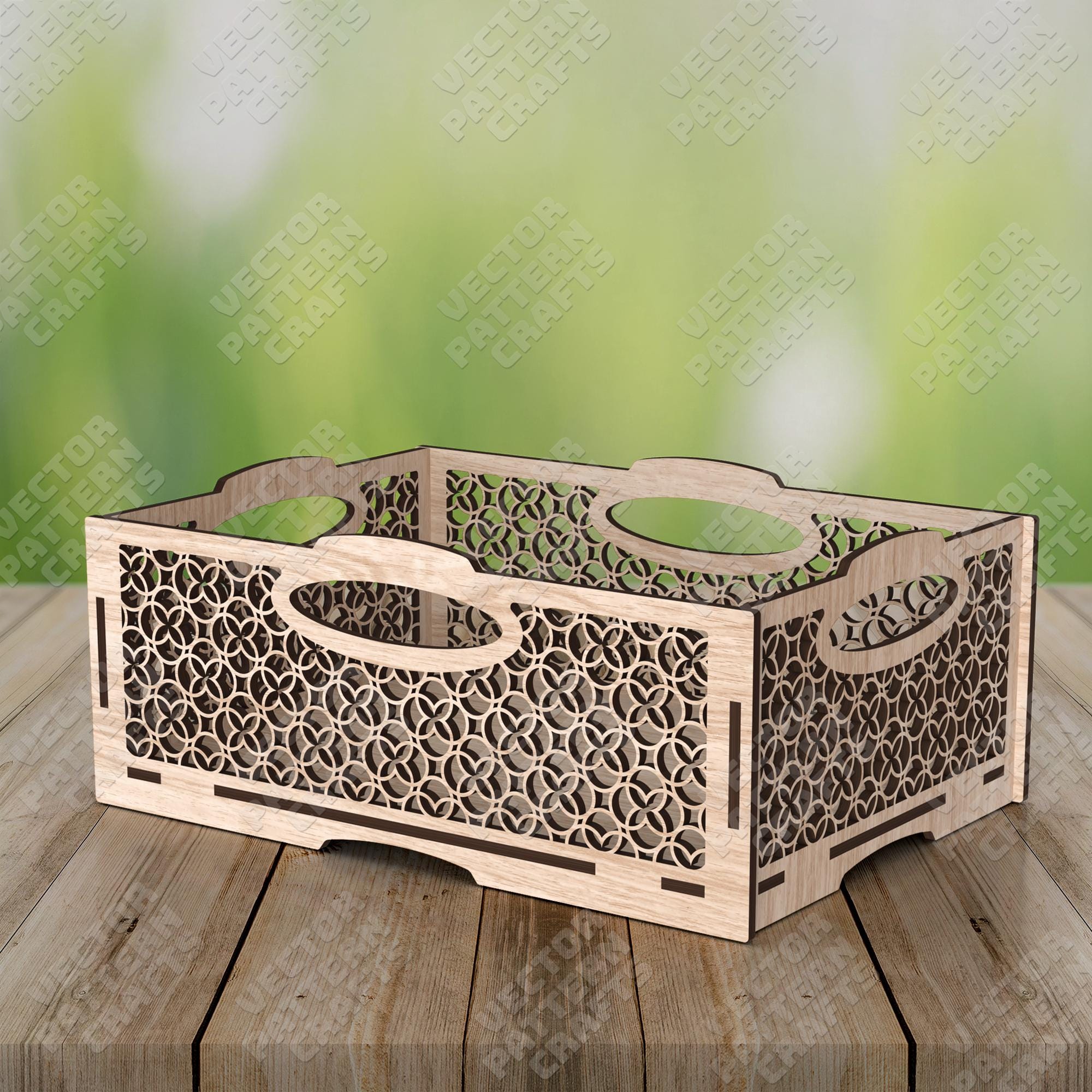 Laser Cut Stackable Box 3 Bundle Svg Cutting File Glowforge Case Box ...