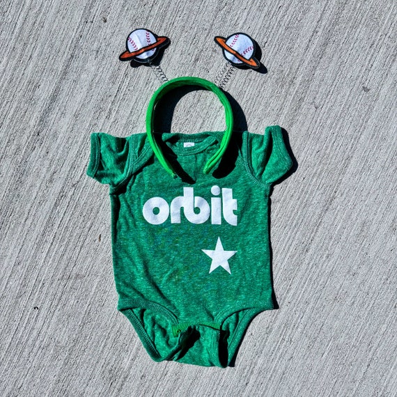 INFANT Orbit Star Tee Houston Astros Green Mascot