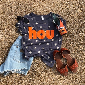 LADIES - Houston Astros Star Tee - HOU - relaxed fit