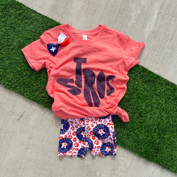 TODDLER Houston Astros Baseball TX Stros Unisex Tee