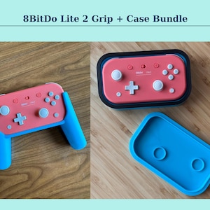 8BitDo Lite 2 Grip + Case Bundle