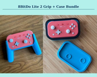 8BitDo Lite 2 Grip + Case Bundle