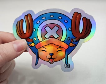 Pegatina inspirada en Tony Tony Chopper de One Piece