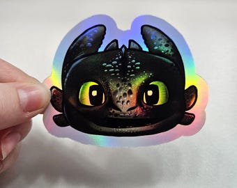 Adesivo di Sdentato ispirato a Dragon Trainer