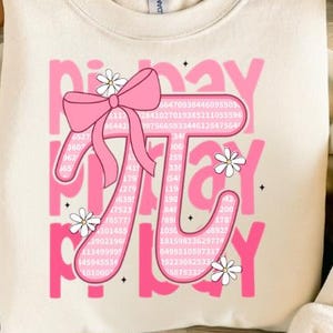 Pink Pi Day Coquette PNG, 3.14 day png, Teacher Math png, Pi Day Bow Png, Cute Math Art, Math Lover Clipart, Pi Day Png, Pink Bow Design