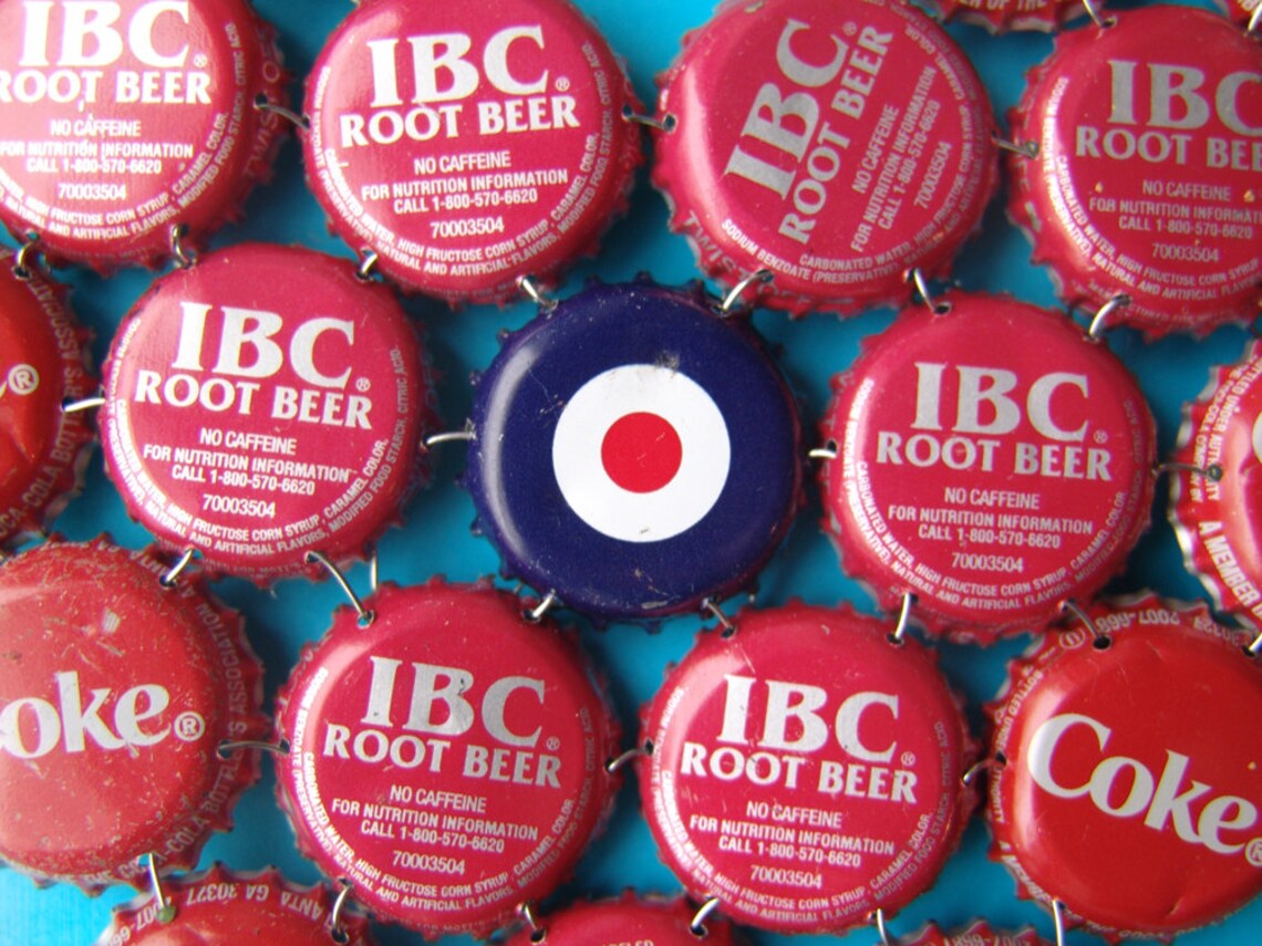 Heart Target Bottle Cap Trivet Etsy