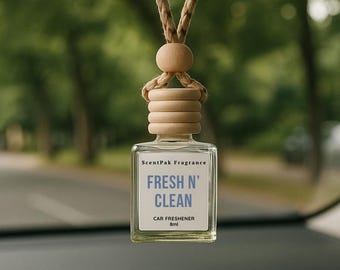 Désodorisant pour voiture Fresh N' Clean : diffuseur d'huile suspendu (8 ml)