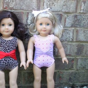 Maiô Bow-a-licious para padrão de costura DOLLY- PDF