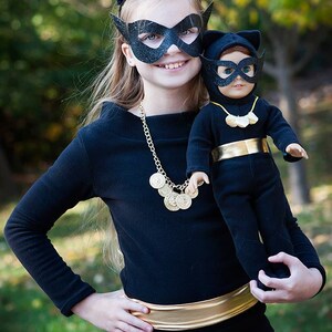 Abito Catwoman per DOLLY - Cartamodello PDF