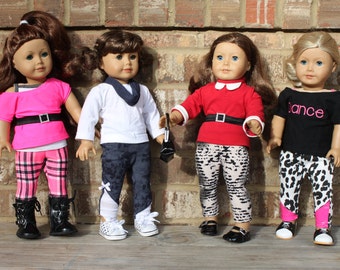 Sabrina Skinny Pants Patrón de costura PDF Tamaño para muñecas de 15 y 18 pulgadas