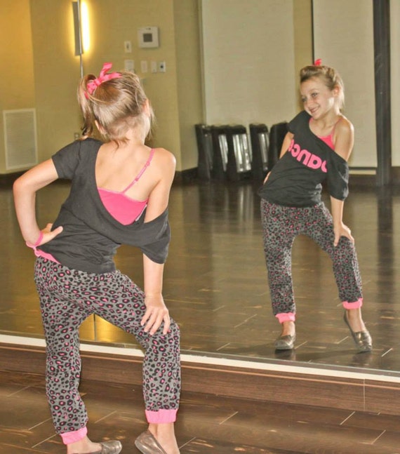 Swag Dance Pants PDF Sewing Pattern Sizes 1/2 16 Girls 