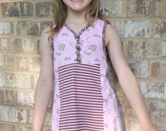 Buttercup Knit Dress PDF Sewing Pattern Sizes 1/2-16