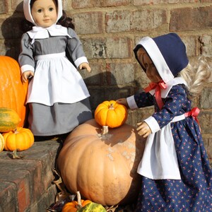 Happy Harvest Pilgrim and Pioneer Costume for DOLLY PDF Sewing Pattern image 2