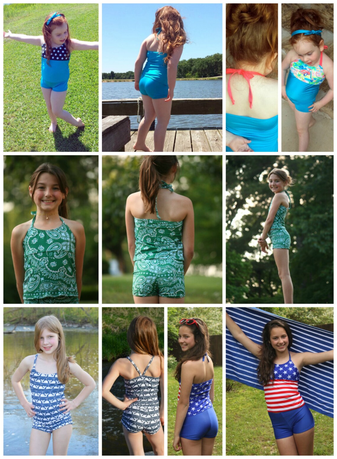 Surfside Tankini Sizes Pdf Sewing Pattern Pdf Sewing Patterns My XXX