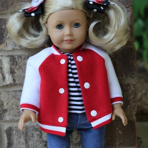 The Spirit Jacket PDF Sewing Pattern Sized for 15 and 18 inch dolls image 2