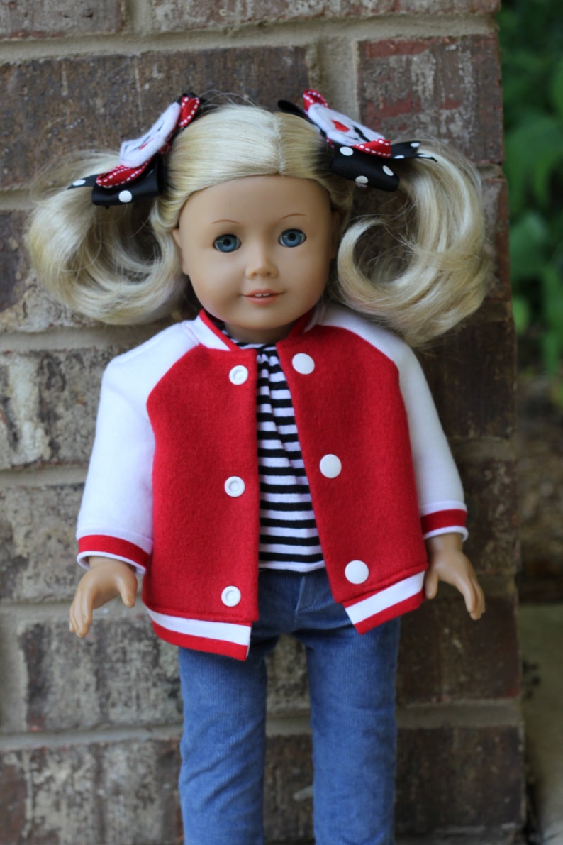 The Spirit Jacket PDF Sewing Pattern Sized for 15 and 18 inch dolls image 2