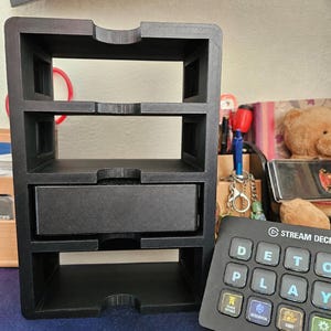 Display Shelf Unit for Seagate 8TB Expansion Desktop Hard Drive (STKP28000400) - Storage Rack Case Caddy Stand Shelving image 1