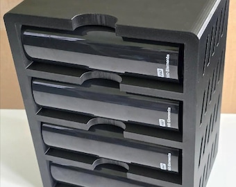 Display Shelf Unit for WD Elements Desktop HDD Storage - Hard Drive Storage Rack Desk Tidy