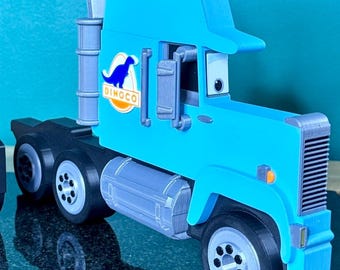 Wall Truck & Wheels (NO SHELF) | Turn Any Shelf into A Truck | Wall Mounted