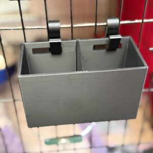 Mini contenedor de almacenamiento con clip para jaulas de perros / Bolsa para excrementos / Soporte para golosinas para paseadores y dueños de perros / Organizador fácil de colocar con clip, no requiere instalación imagen 8