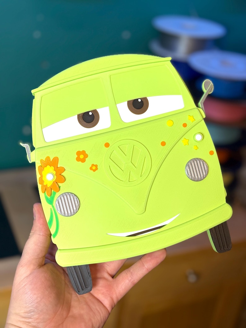 3D Style Car Characters Discount MULTIBUY Listing | Front View Large Wall Signs | Kids Bedroom Decor image 11