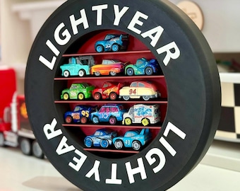 Bandminiplank voor miniatuurspeelgoedauto's - wandmontage