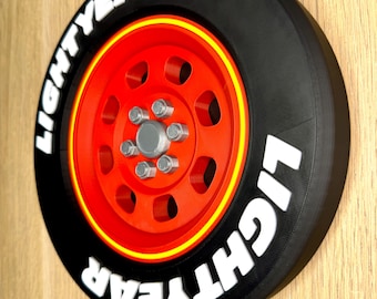 Muurdecoratie met banden | Realistisch 3D | Dik of dun