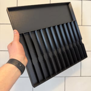Syringe Organiser Tray, Feeding & Medication Syringe Holder, 60ml Syringe Storage, Enteral Syringe Tray, Home Care Organiser image 1