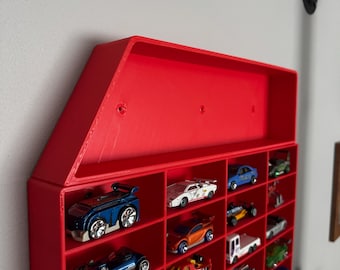 Tall/Large Car Expansion Compartment Bay for Toy Car Storage Shelf | Larger Shelf Attachment for Phil3DPrints Shelf Range