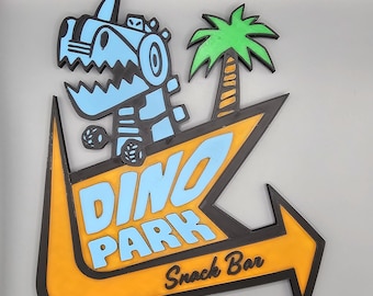 Dino Sign  | Kids Bedroom Decor